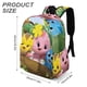 thumbnail image 3 of Katuri-theme Backpack, Campus style schoolbag Bookbag with Adjustable Shoulder Straps And Large Zip Compartment, Unisex Travel Bags.42x30x15cm, 3 of 6