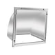 thumbnail image 2 of Cubierta De Ventilación De Secadora De Metal Fácil De Instalar Protección Contra La Lluvia Y La Nieve Cubierta De Ventilación De Pared De 12 Pulgadas, 2 of 5