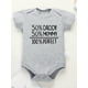 thumbnail image 4 of Baby Girls Casual "50% Daddy 50% Mommy 100% Perfect" Short Sleeve Onesie Clothes, 4 of 5