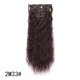 thumbnail image 1 of Xiao Hua Parche de Cabello para Peluca de Mujer, Extensiones de Cabello de Estilo natural de 23.6 Pulgadas de Largo, Extensiones de Cabello Sintético de 6 Piezas con clip, Extensiones de Cabello, 1 of 2