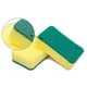 thumbnail image 5 of Esponja de celulosa antirayaduras, esponja lavavajillas de doble cara para cocina, paquete de 10. Esponjas de limpieza para cocina, esponjas abrasivas para fregar platos, verde y amarillo (paquete de, 5 of 6