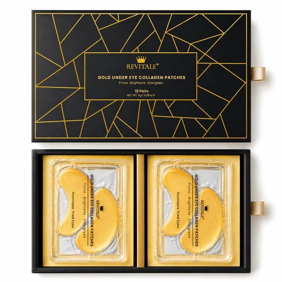 Parches para Ojos REVITALE 24k Gold - 10 pares