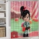 thumbnail image 5 of Juego de Cortina de Baño y Alfombras Temático Vanellope Desmarcar 4 Piezas, 5 of 6