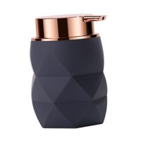 Bothyi - Dispensador De Jabón De Manos Vacío Recargable 330 Ml Para Champú De Cocina Farmhouse Gris