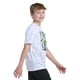thumbnail image 2 of Camiseta adidas para niño de manga corta con gráfico World Cup, blanca, talla 7, 2 of 3