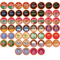 Two Rivers Coffee - Cápsulas De Café Sampler Two Rivers, Compatible Con K Cup De 52 Unidades