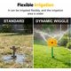 thumbnail image 4 of Aspersor flor girasol giratorio 360° loco baile agua adaptador, 4 of 7