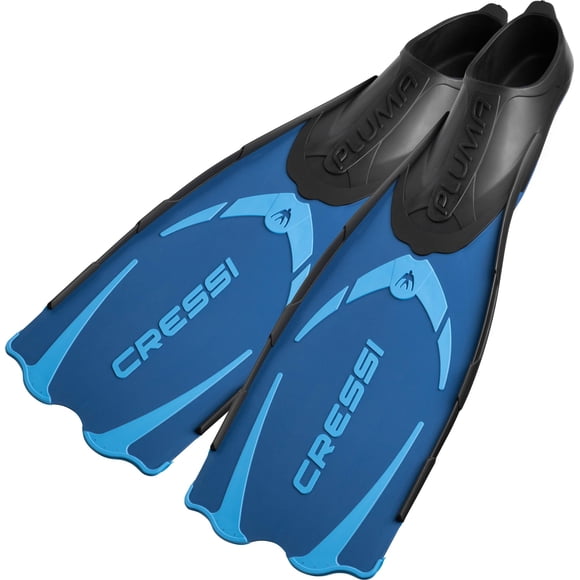 Aletas Cressi Pluma Azul/Azur Talla 45/46