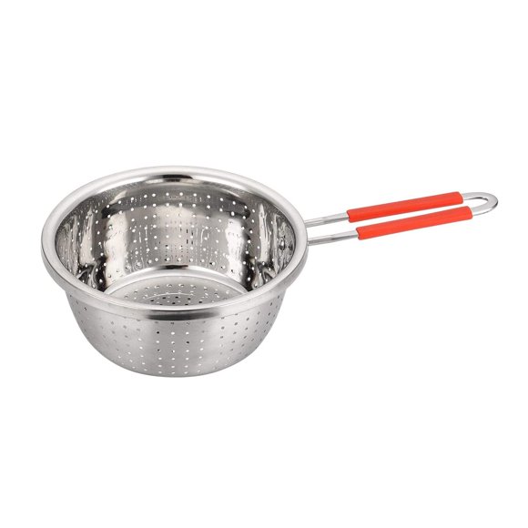 Colador Contiup de acero inoxidable con mango largo de 20 cm