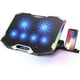 thumbnail image 2 of C11 Laptop Cooling Pad Silver Wing Cooler Rgb Lighting Laptop, 2 of 2