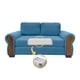 thumbnail image 3 of Sofa Arizona Res Felpa Azul 2c, 3 of 5