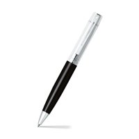 Bolígrafo Sheaffer Serie 300 Punta M Tinta Negra Negro/Cromo