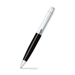 Bolígrafo Sheaffer Serie 300 Punta M Tinta Negra Negro/Cromo