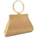 thumbnail image 4 of Bolso de mano MOSSMON 23 cm Clutch de cristal dorado para eventos nocturnos, 4 of 6