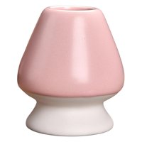 Magideal - Soporte Para Batidor De Té Matcha De Cerámica, Soporte Para Contenedor De Té Japonés, Herramienta Para Té, Soporte Para Batidor Matcha Chasen, Soporte , Rosado