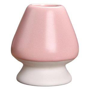 Magideal - Soporte Para Batidor De Té Matcha De Cerámica, Soporte Para Contenedor De Té Japonés, Herramienta Para Té, Soporte Para Batidor Matcha Chasen, Soporte , Rosado
