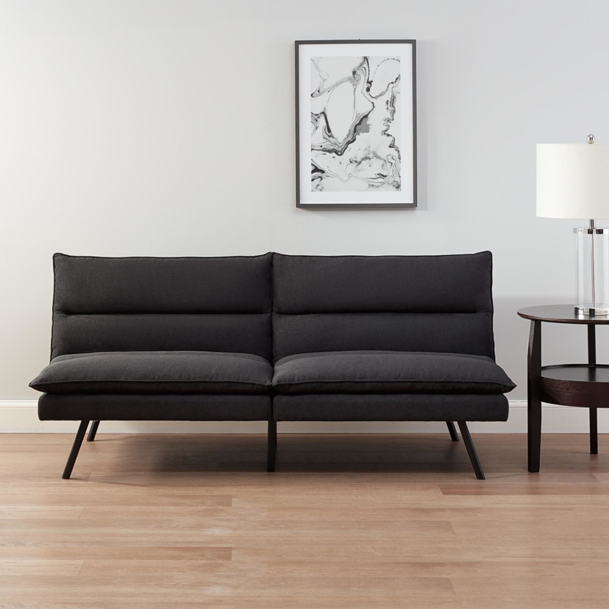 Mainstays - Futón Bc-534-Charcoal Pillow Carbón Grafito