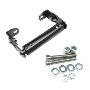 Magideal - Soporte De Navegación Para Motocicleta, Marco De Extensión De Estante De Expansión Para Manillar, Soporte De Teléfono Resistente Para Msx125Sf , Negro