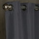 thumbnail image 2 of Cortina De Tela Mati Gris Oscuro 140x2, 2 of 3