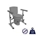 thumbnail image 2 of Barandillas de seguridad para inodoros KMINA para personas mayores, 150 kg, ajustables, 2 of 7