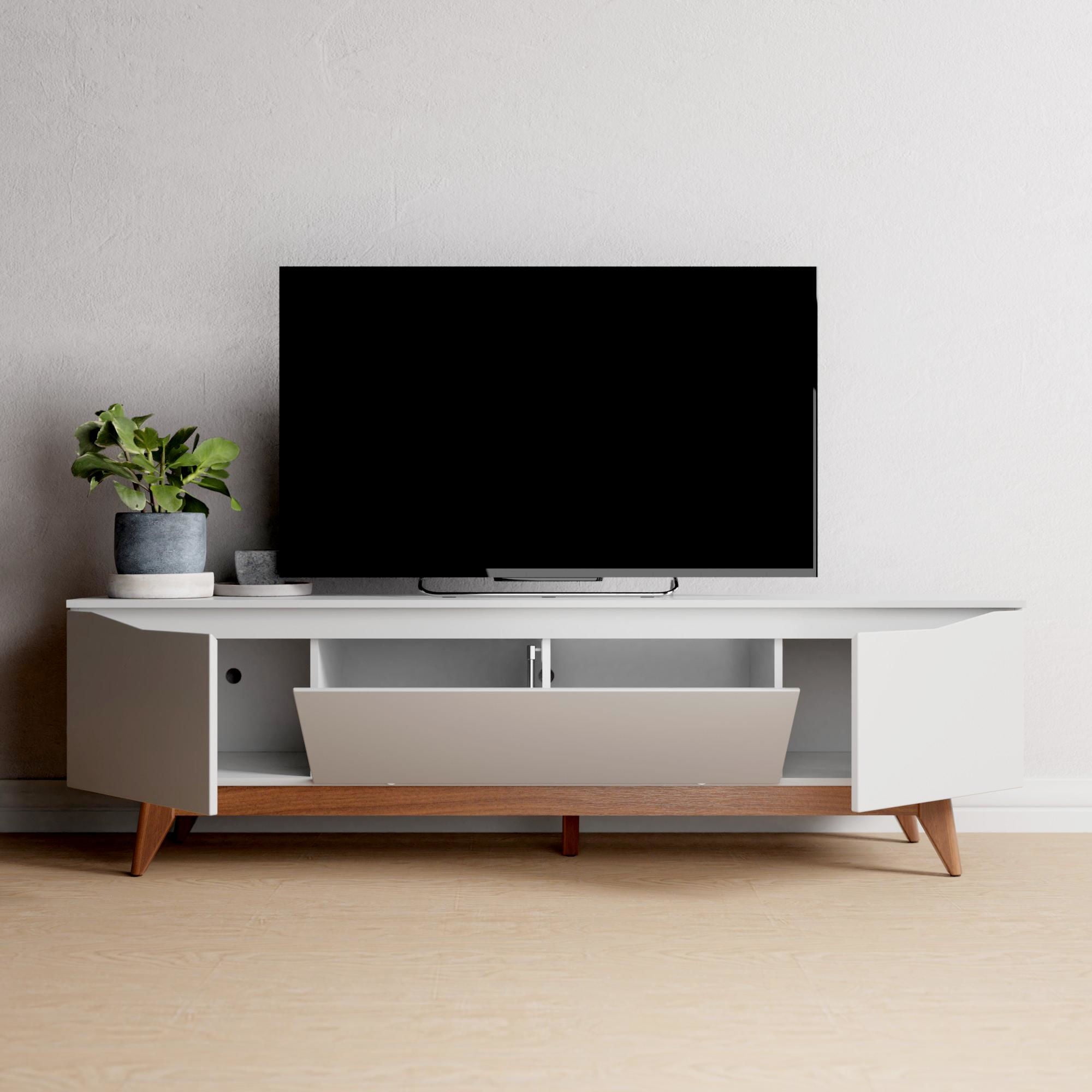 Decocasa - Rack Flynt 1.8 Blanco