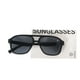 thumbnail image 2 of Lentes De Sol Cuadrado Aviador Negro Uv400, 2 of 2