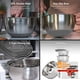 thumbnail image 2 of Juego de cuencos para mezclar Priority Chef Premium de acero inoxidable de 1,5 a 5 litros, 2 of 7