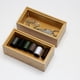 thumbnail image 2 of 2 Cajas Apilables Bambu Natural hbt Tamaño XS 14x7x5 cm, 2 of 2