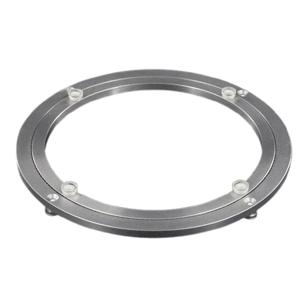 Cojinete giratorio para plato giratorio, rodamiento giratorio para plato giratorio, artesanía de aleación de aluminio para bricolaje, placa giratoria, 10 pulgadas