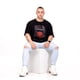 thumbnail image 4 of Polera Hombre Oversize Estampado Monkey Negro Talla L, 4 of 5