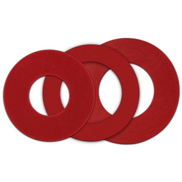 Gasket Korky 440BP - Kit de juntas de doble descarga (7,5 cm), color rojo