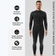 thumbnail image 2 of Traje de buceo Seaskin para hombre, corto, de 3 mm, de cuerpo entero, 2 of 5