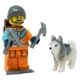 thumbnail image 1 of Figura LEGO City Explorador Ártico con Husky, 1 of 6