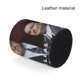 thumbnail image 4 of Los Buenos-theme Cylinder Pen Holder Pencil Organizer with Flannel Lining PVC Leather Material Cardboard Base for study work 10*8CM, 4 of 6