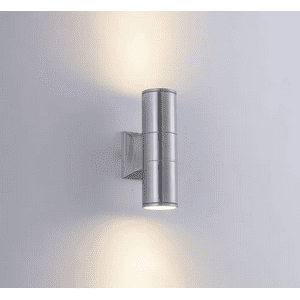 Want - Aplique Gris Plateado Porta Gu10