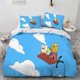 thumbnail image 1 of Adventure Finn Explore Time Anime Cover 3D Bedding Comforter Cover 3 Pcs Bedding Set, 1 of 5