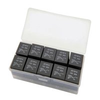 Magideal - Relé De Coche A Prueba De Polvo 10X 5 Pines 40A 30A Para Camión Automotriz Marino