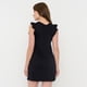 thumbnail image 2 of Vestido Mujer Corto Vuelos Negro Corona, 2 of 5