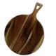 thumbnail image 1 of Tabla rustica de picar forma circular con mango 40 x 30, 1 of 2