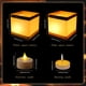 thumbnail image 4 of Faroles flotantes FuHigh, 12 unidades, velas LED sin llama, 14 cm, 4 of 7