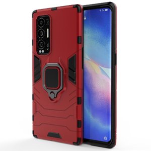 Foxdock Funda Antigolpes Para Oppo Reno 5 Pro Plus – Protección Total Con Soporte Y Diseño Robusto