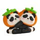thumbnail image 1 of 2 Piezas De Lindos Sujetalibros, Estatuas, Adornos De Resina Novedosos Para Pasillo, Sala De Estar, Pandas, 1 of 5