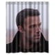 thumbnail image 1 of Atractiva cortina de ducha de Ben Affleck, juego de cortina de baño con ganchos, tamaño 60 x 72 pulgadas, 1 of 3