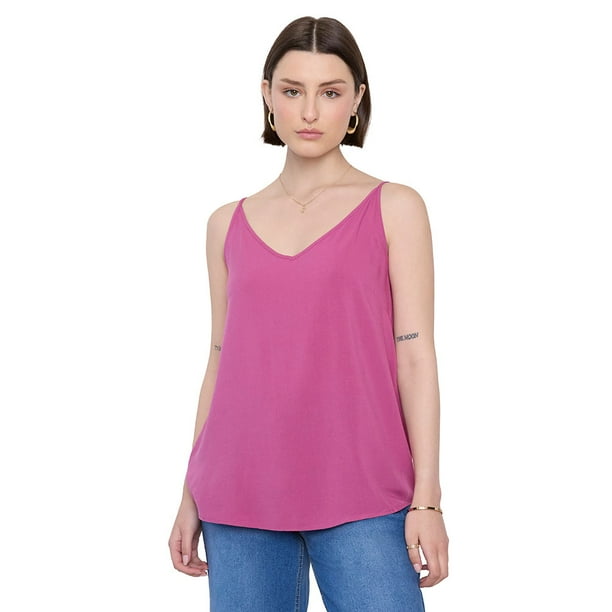 Blusa Mujer Pabilos Básica Rosa Corona