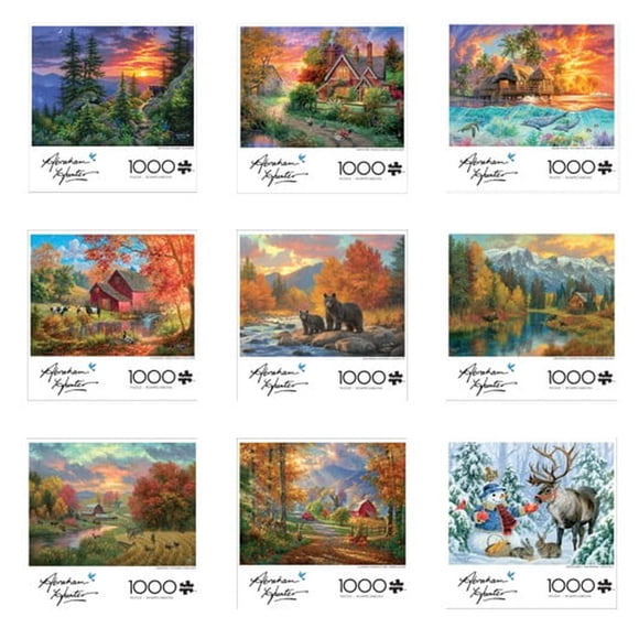Puzzle Buffalo Games Abraham Hunter 1000 piezas 26.75x19.75cm
