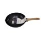 thumbnail image 2 of Wok 28 Cm Aluminio Mango Madera Negro 1 Piezas, 2 of 3