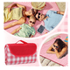 thumbnail image 2 of Alfombra Manta Para Picnic Camping O Playa Impermeable 2mts ROJO, 2 of 2