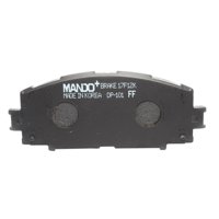 Repuestos Del Sol - Juego Pastillas Freno Delanteras Toyota Yaris Sport 1.3 2006 2011