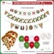 thumbnail image 2 of Banner de cumpleaños PIRESE Italian Buon Compleanno con globos, 2 of 7