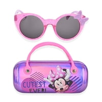 Gafas De Sol Disney Minnie Mouse Para Niñas Con Estuche Morado
